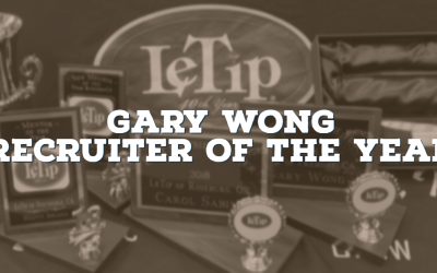 Gary Wong, Recruiter of the Year