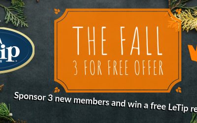 Fall “3 For Free” Contest
