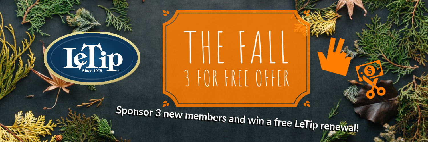 Fall “3 For Free” Contest