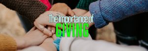 the importance of giving